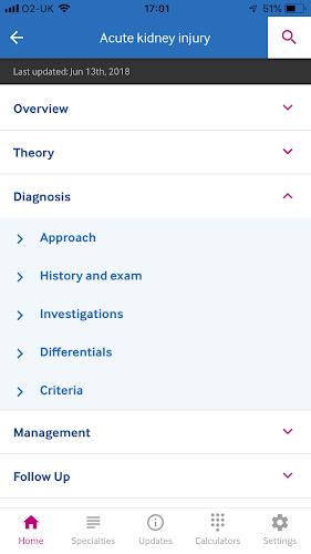 BMJ Best Practice 스크린샷 2