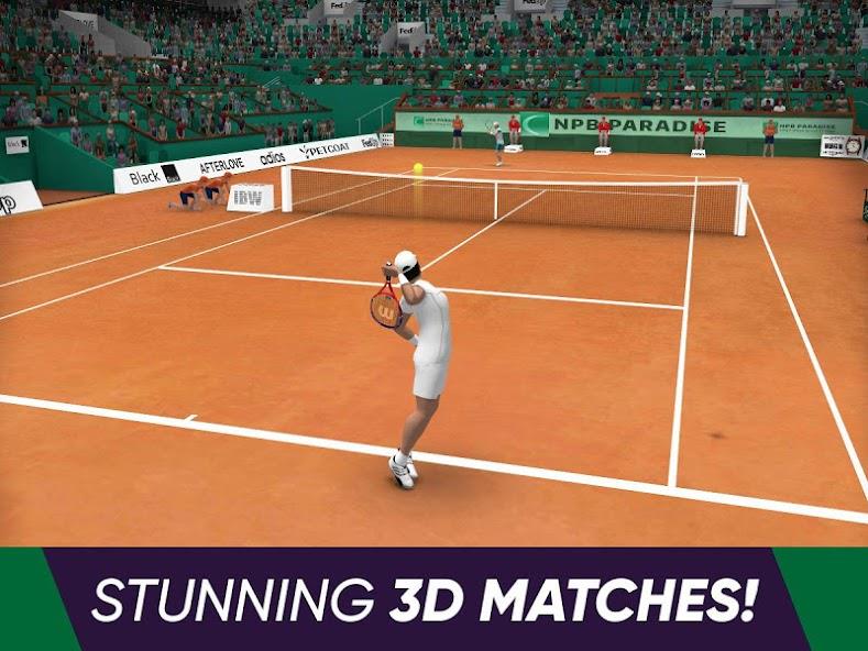 Tennis World Open 2023 - Sport Mod स्क्रीनशॉट 2