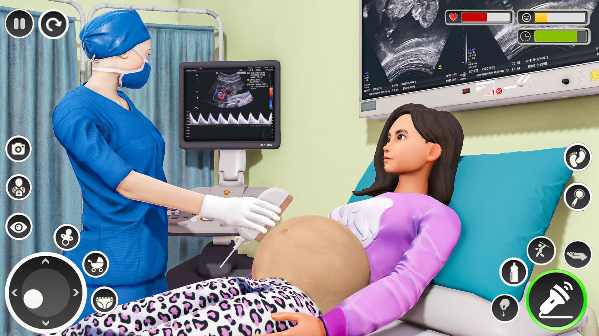 Pregnant Mom Simulator Games Ekran Görüntüsü 1