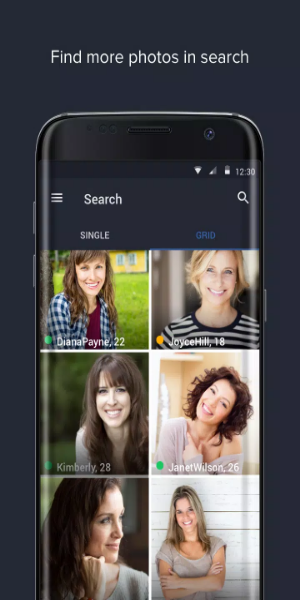 FlirtyMature Dating App for Seniors Capture d'écran 1