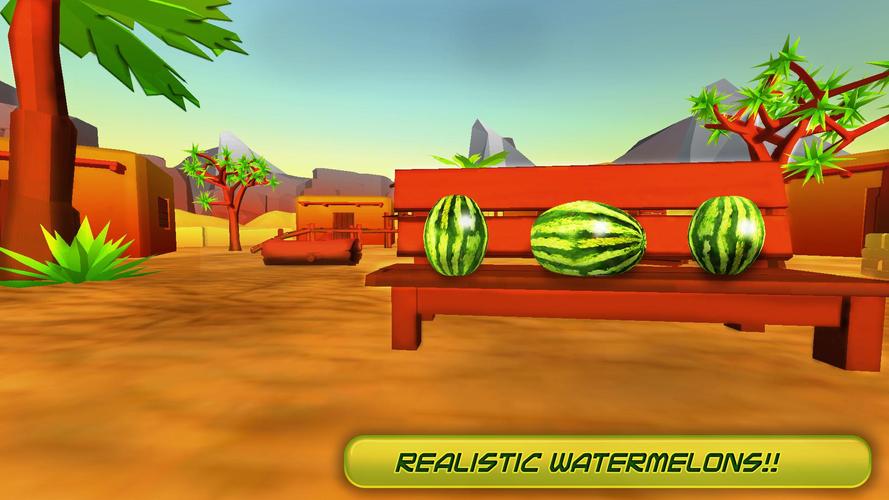 Watermelon Shooting : Archery Ekran Görüntüsü 1