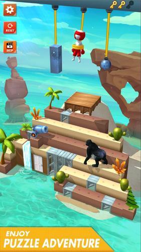 Rope Cut - Rescue Hero Скриншот 2