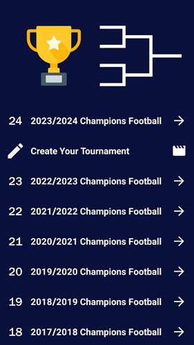 Champions Football Calculator Скриншот 0