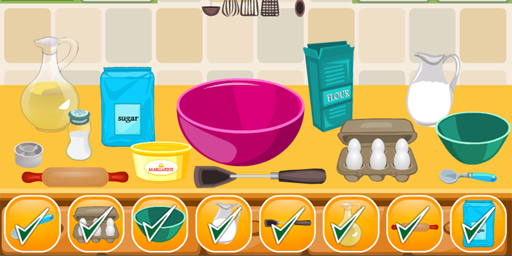 Cake Girls Games Cooking Games Mod ภาพหน้าจอ 1