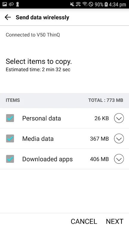 LG Mobile Switch (will closed) 螢幕截圖 2