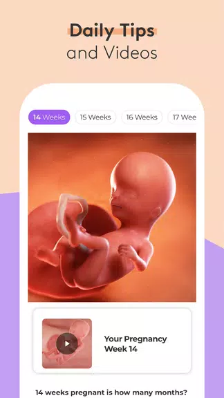 Pregnancy Tracker & Baby App Ảnh chụp màn hình 1