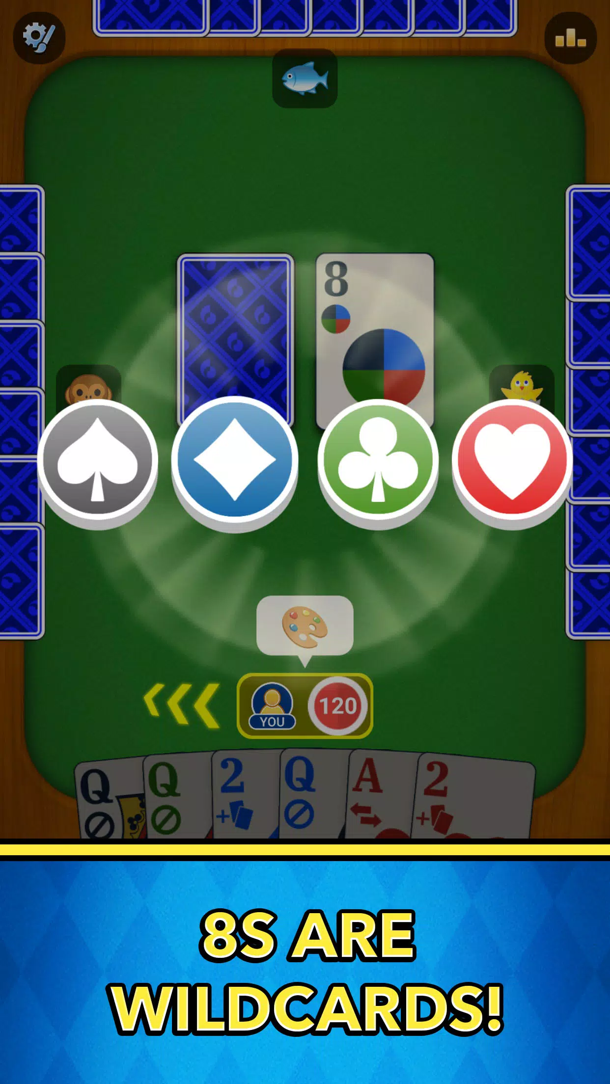 Crazy Eights 螢幕截圖 2