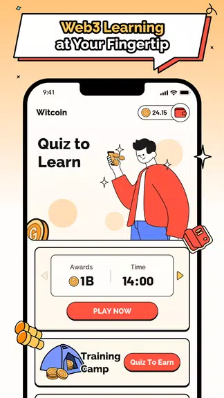 Witcoin: Web3 Play to Learn 螢幕截圖 0