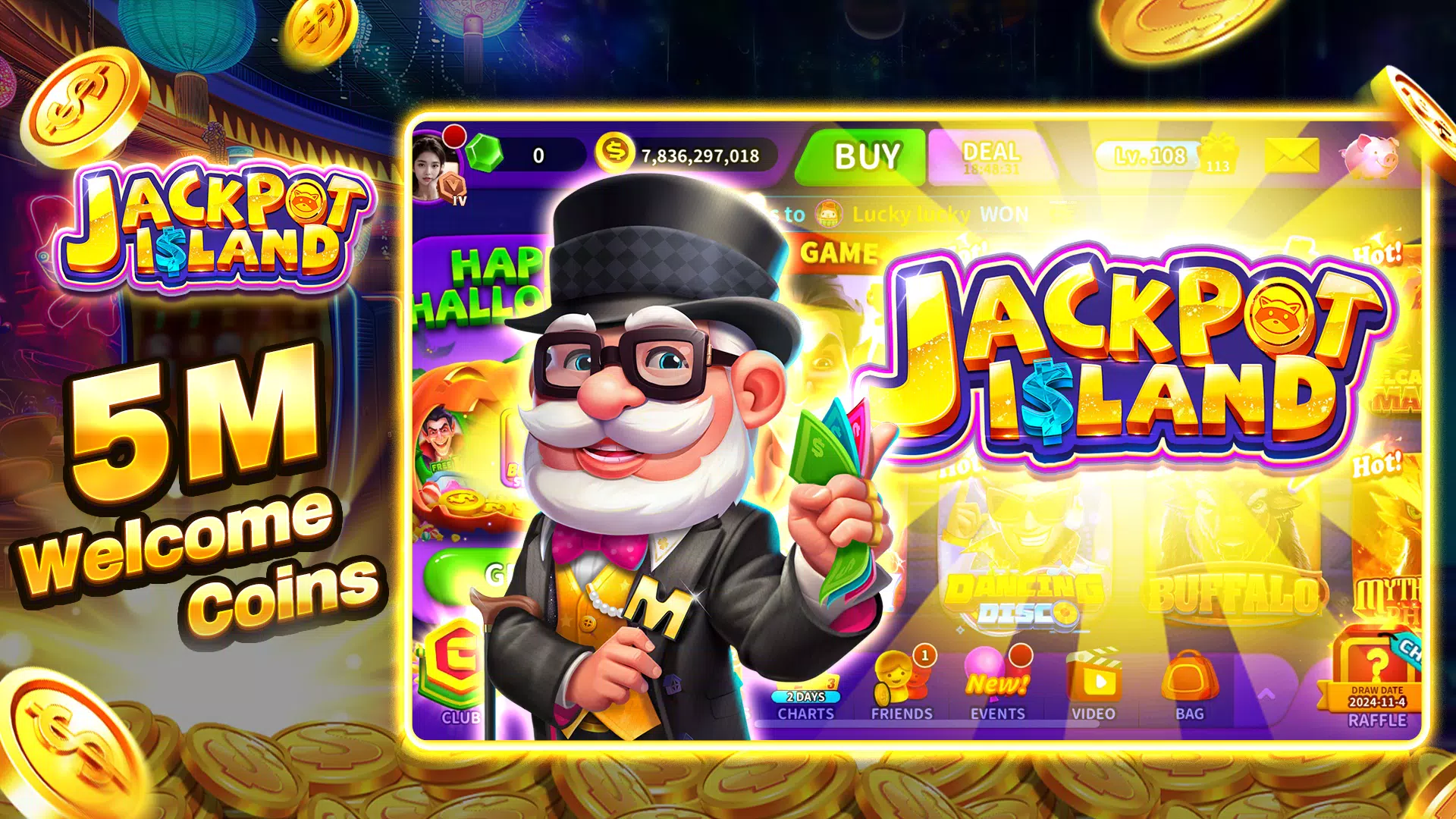 Jackpot Island Tangkapan skrin 0