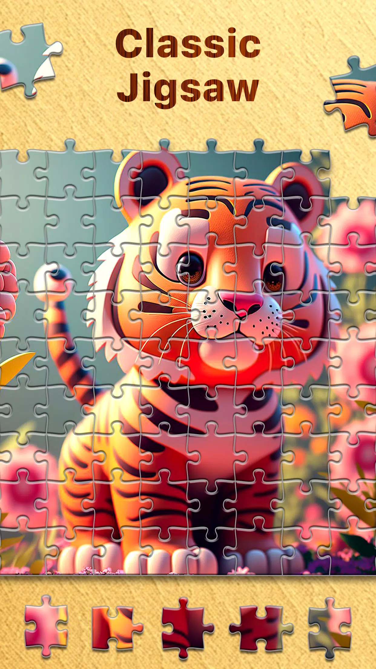 Jigsaw Puzzles - Brain Games स्क्रीनशॉट 0