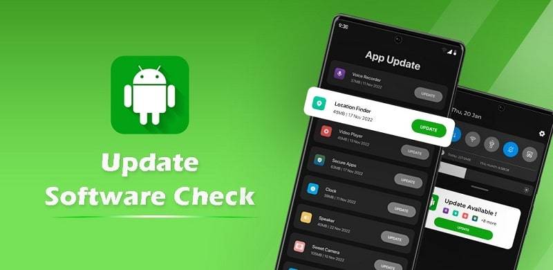 Update Software Check ဖန်သားပြင်ဓာတ်ပုံ 0