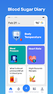 Blood Sugar Diary Schermafbeelding 0