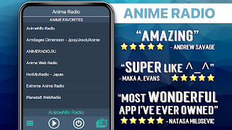 Anime Radio Favorites 螢幕截圖 1