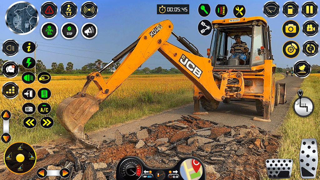 Real City JCB Construction 3D 螢幕截圖 2