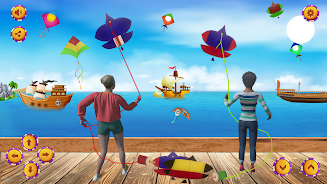 Kite Game 3D Kite Flying Games Screenshot 0