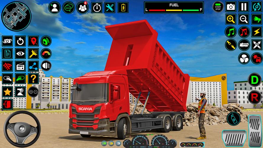 Car Transport Truck Driver 3D 螢幕截圖 2