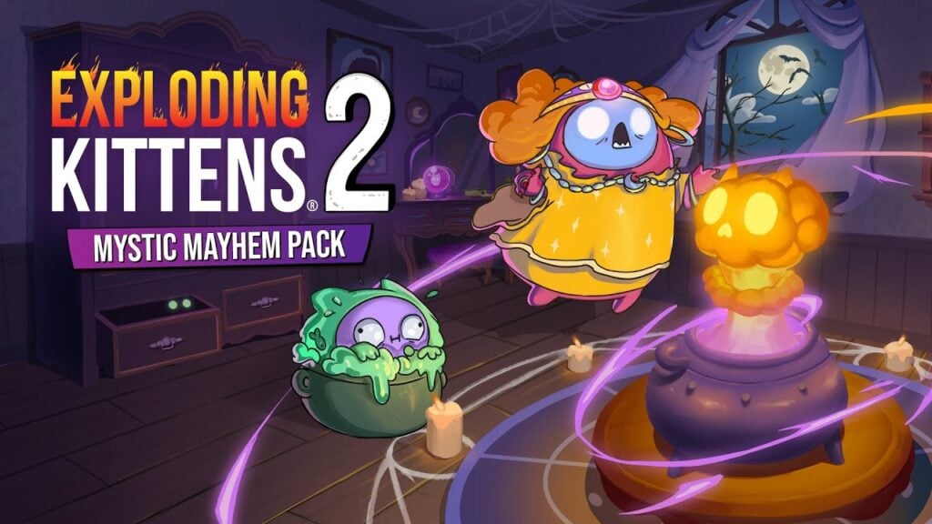 ဤ Halloween တွင် Madame Beatrice သည် Exploding Kittens 2 တွင် သင့်အနာဂတ်ကို ခန့်မှန်းနေပါသည်။