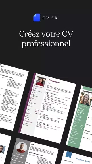Schermata CV.fr : Créer un CV pro 0