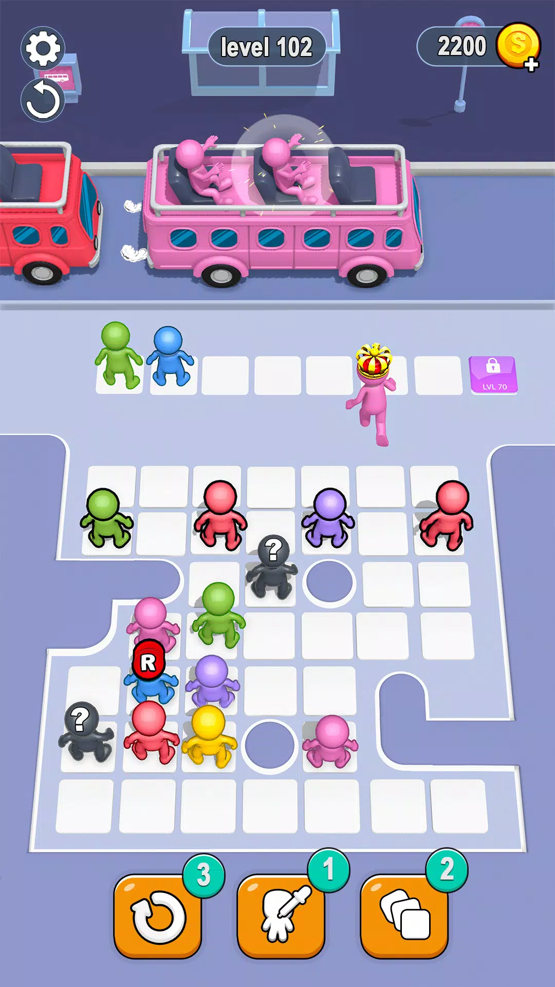 Bus Jam 3D Games 螢幕截圖 0