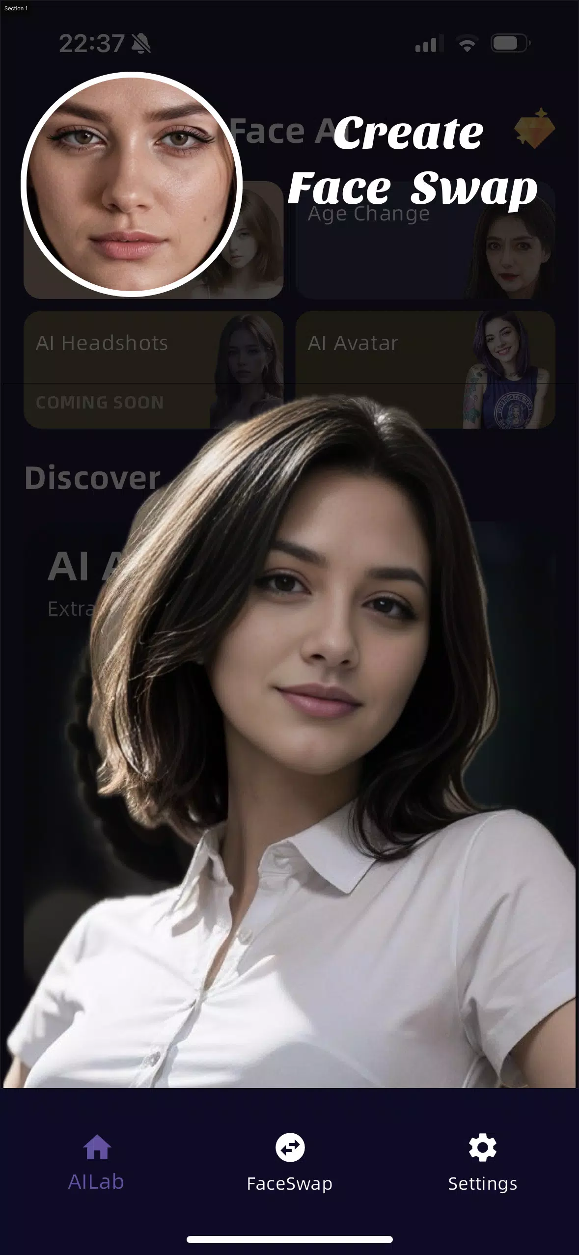 Face AI ภาพหน้าจอ 1