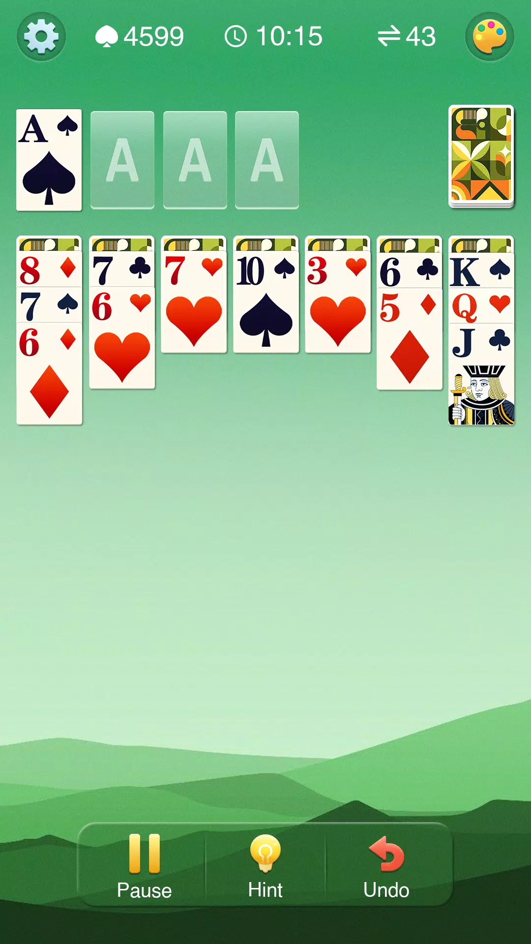 Solitaire Card Game Capture d'écran 3