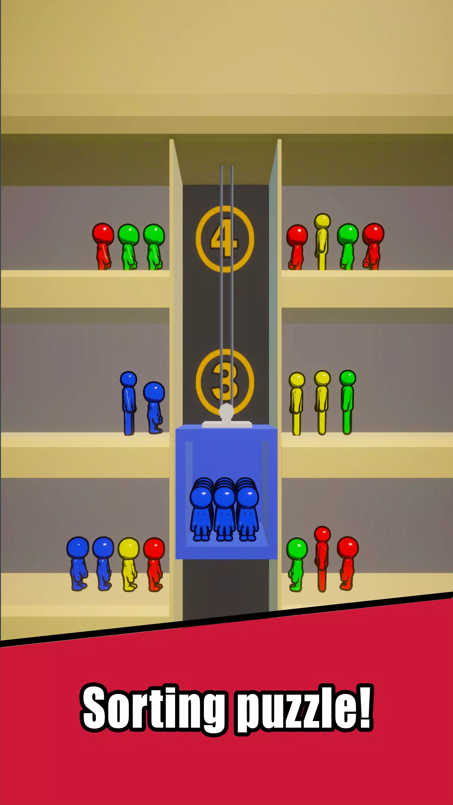 Lift Traffic: elevator game Ảnh chụp màn hình 0