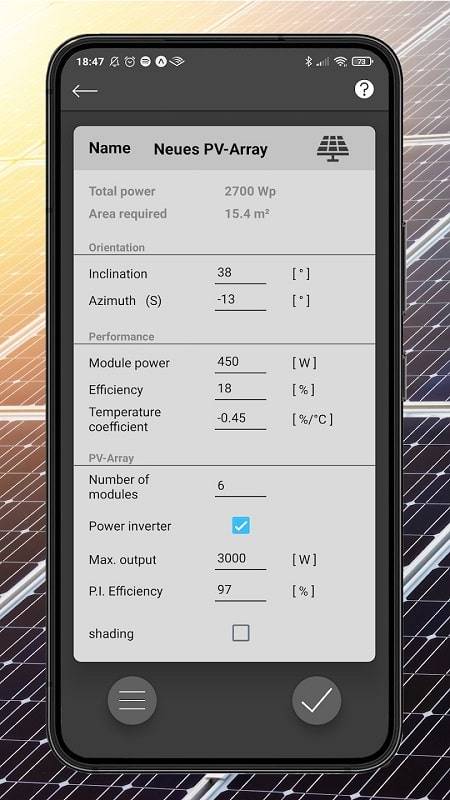 PV Calculator Premium Скриншот 0