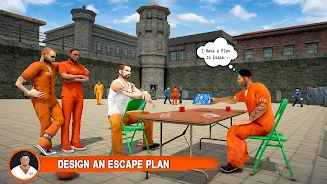 Grand Jail Prison Escape Games Ekran Görüntüsü 1