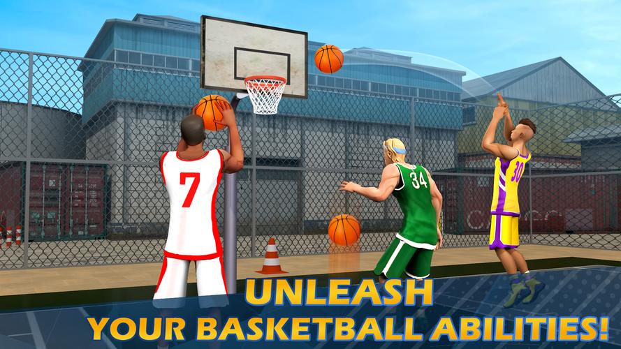 Dunk Smash: Basketball Games Schermafbeelding 2