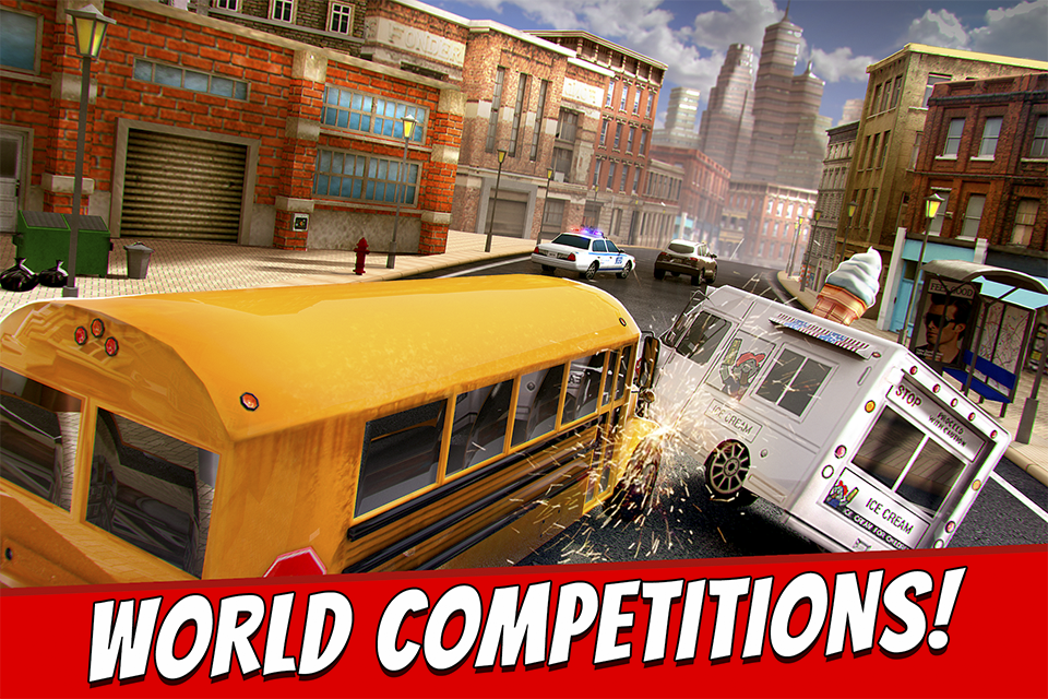 Top Bus Racing Derby Simulator 螢幕截圖 1