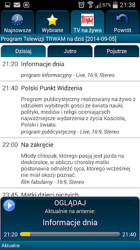 TV Trwam i Radio Maryja Polska Captura de tela 2