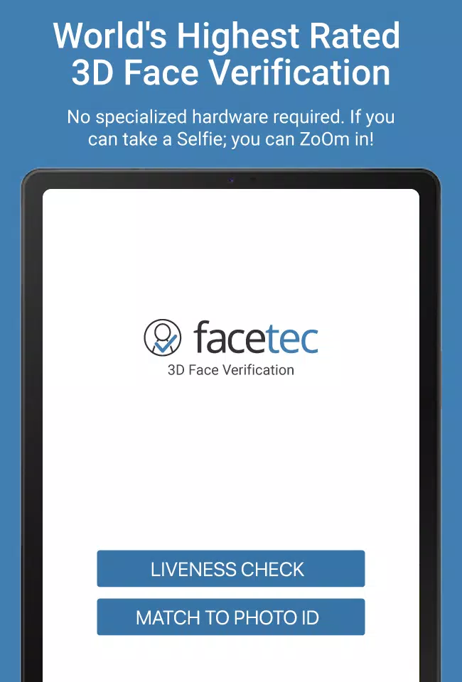 FaceTec Demo Capture d'écran 3