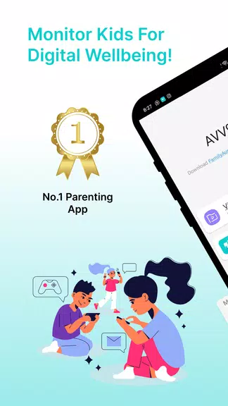 FamilyAura - Parental Control Ảnh chụp màn hình 0