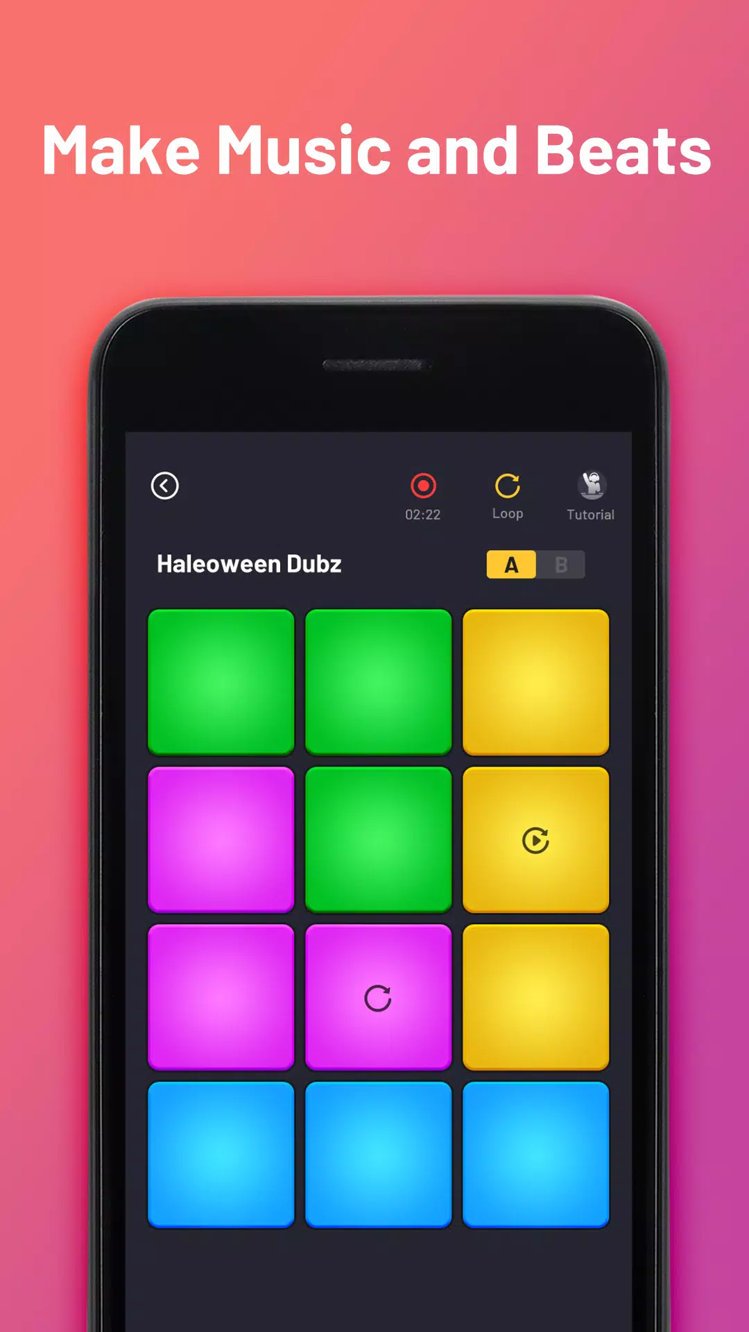 Drum Pad – Free Beat Maker Mac ဖန်သားပြင်ဓာတ်ပုံ 0