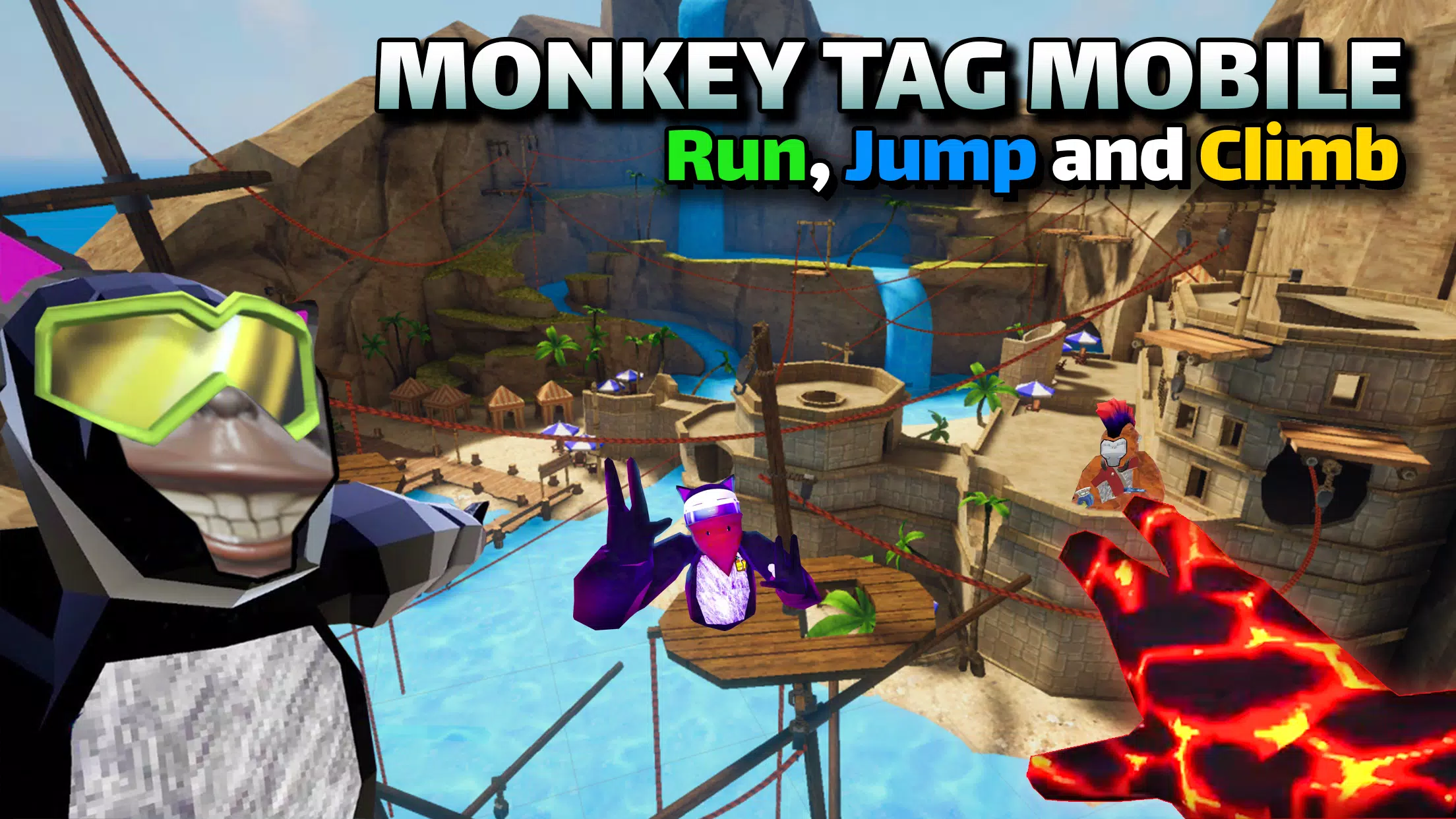 Monkey Tag Mobile Tangkapan skrin 3