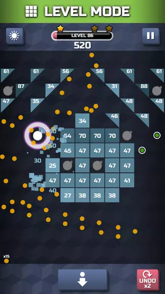 Bricks breaker(Shoot ball) Ekran Görüntüsü 3