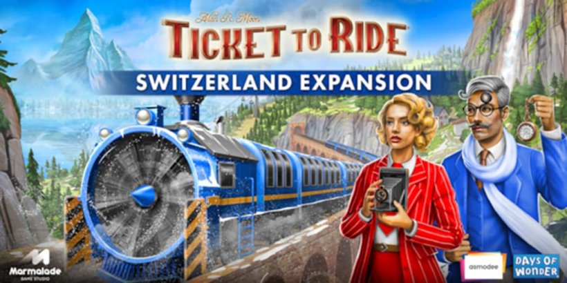 Ticket to Ride wprowadza nowy dodatek do gry w Szwajcarii