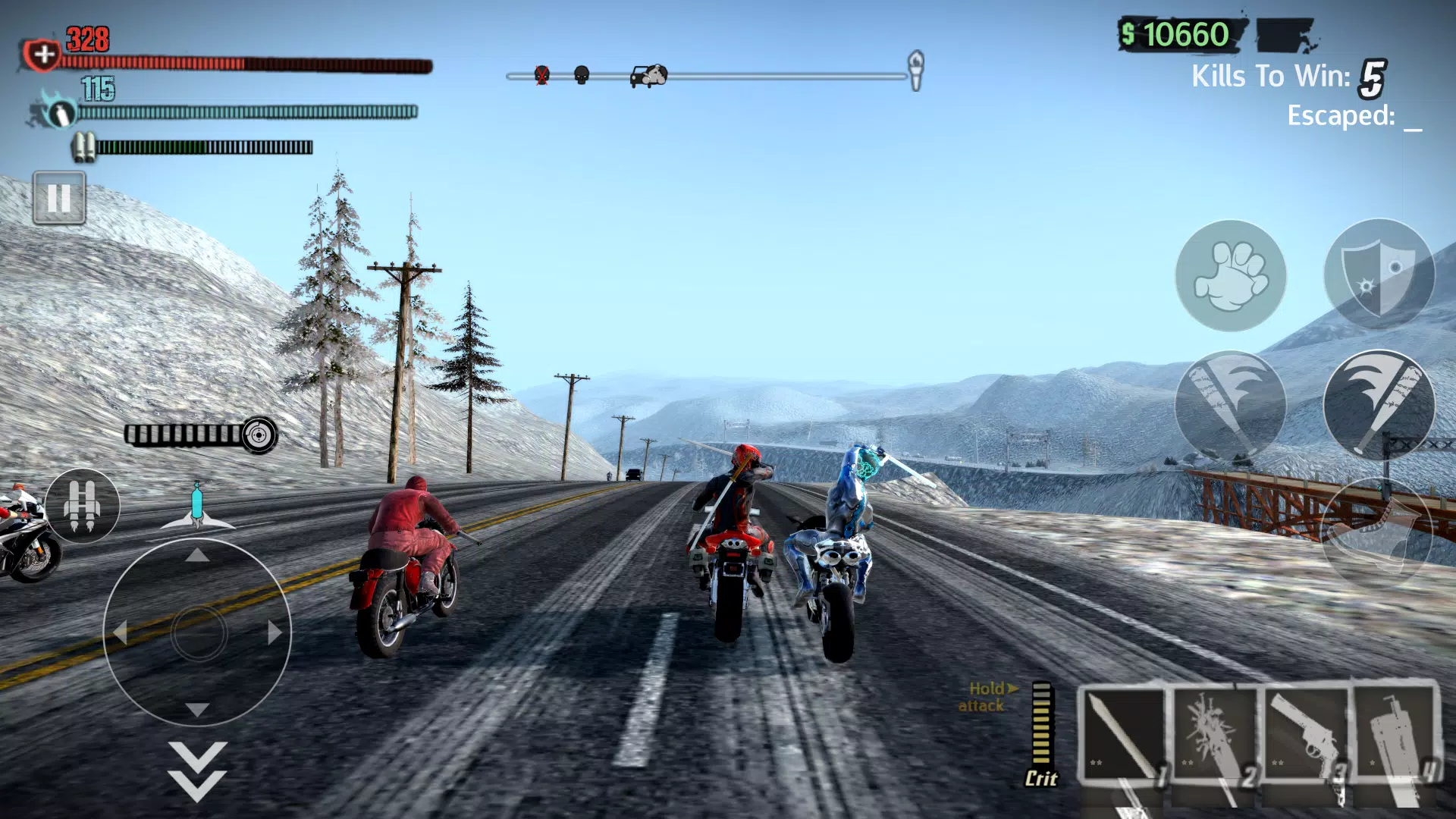 Road Redemption Mobile 스크린샷 0