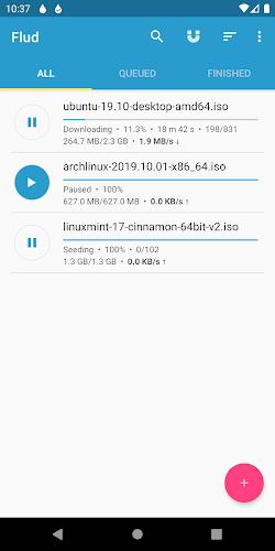 Flud - Torrent Downloader Zrzut ekranu 0