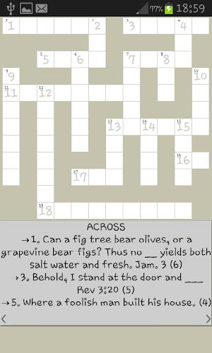 Schermata Bible Crossword 3