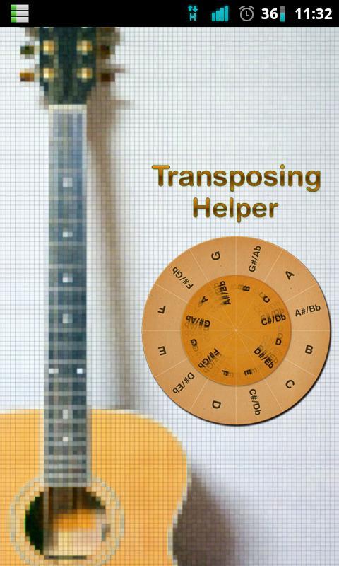 Transposing Helper Captura de tela 0