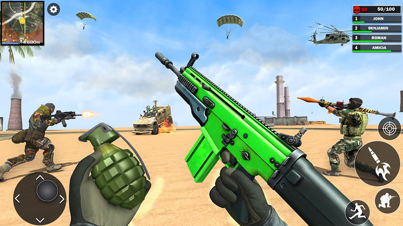 Fps Shooting Attack: Gun Games Screenshot 1