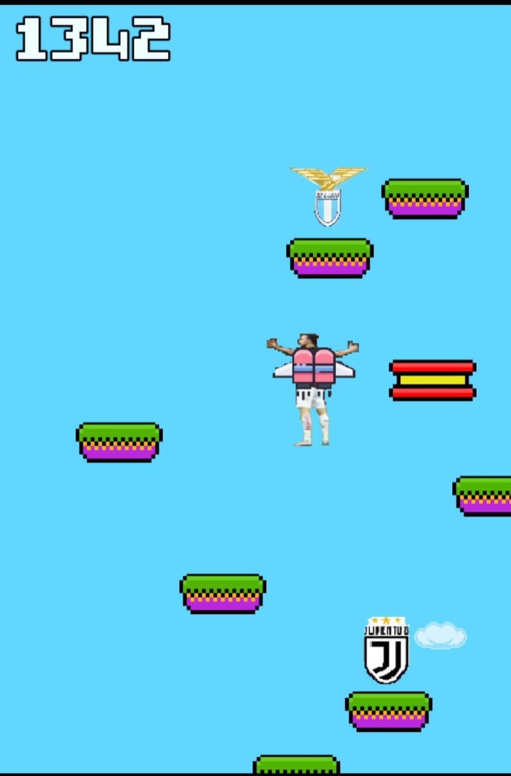 Doodle Zlatan Ibrahimovic Jump Schermafbeelding 2