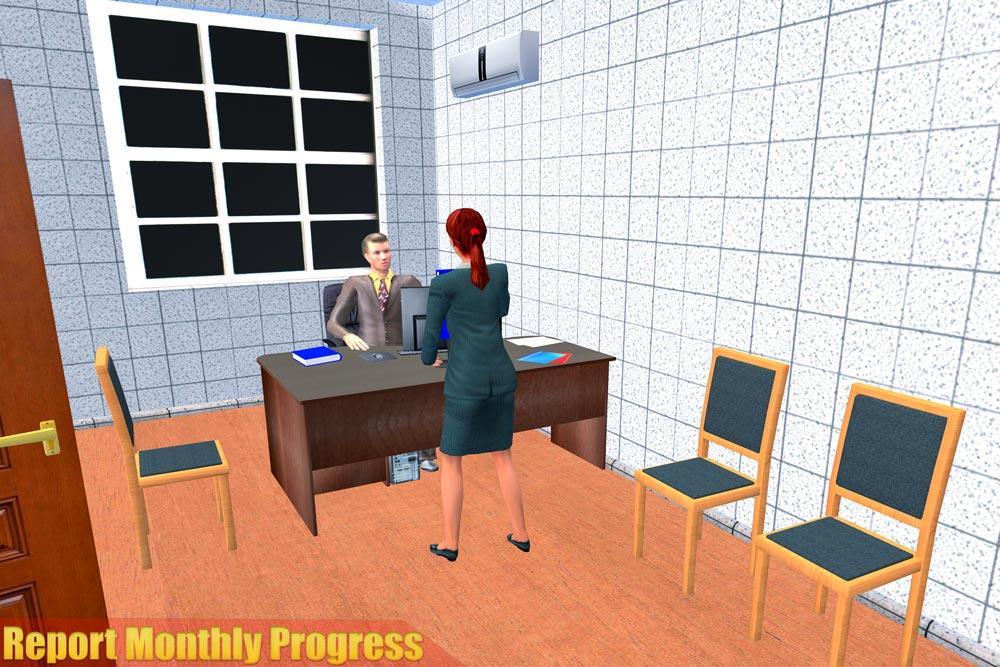 Virtual High School Teacher 3D 스크린샷 3