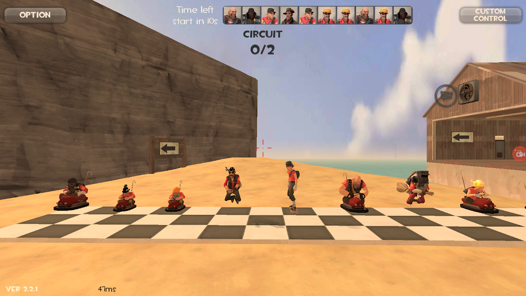 Team Kart Fortress TF2 Mobile Captura de tela 2