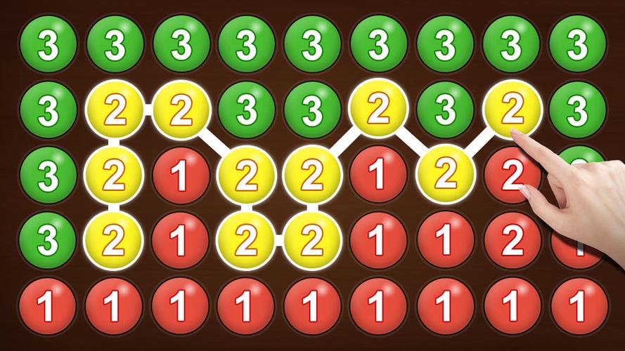 Merge bubble - Number game ဖန်သားပြင်ဓာတ်ပုံ 2