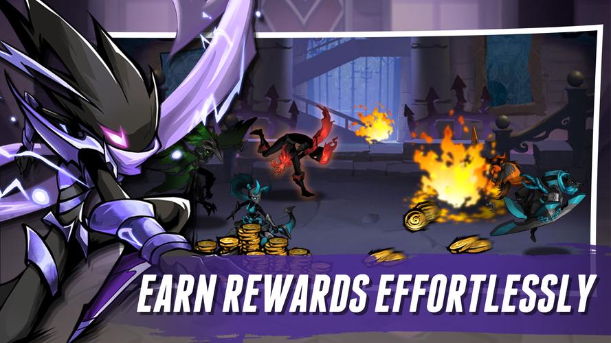 Stickman Master Ⅲ: Idle RPG Ekran Görüntüsü 3