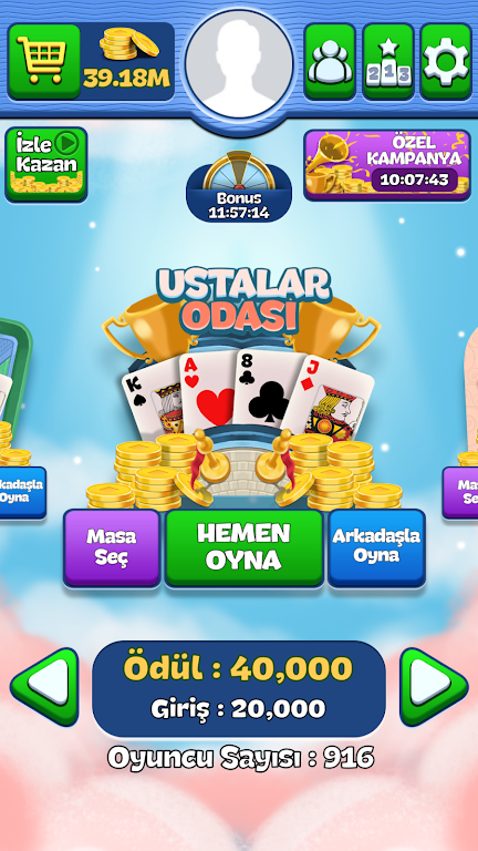 Pişti Master - Gerçek İnsanlar Tangkapan skrin 0