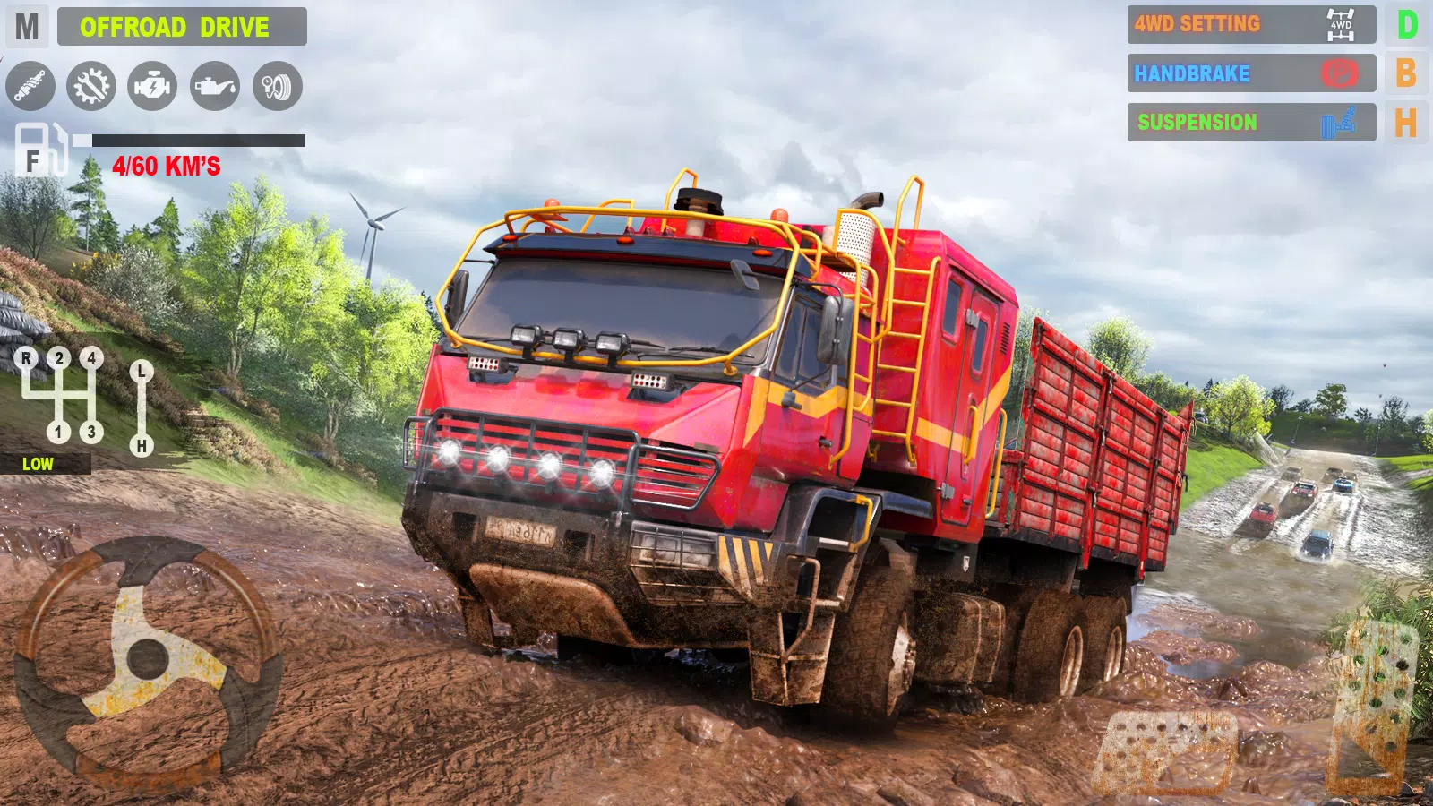 Offroad Mudrunner Games 3D 螢幕截圖 3