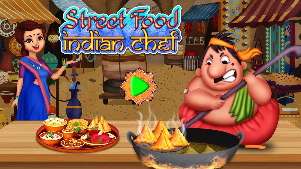 Indian Street Food Recipes 螢幕截圖 0